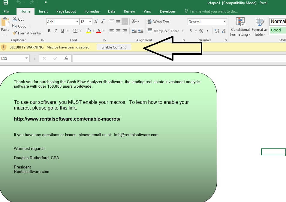 How To Enable Macros In Excel Bpory